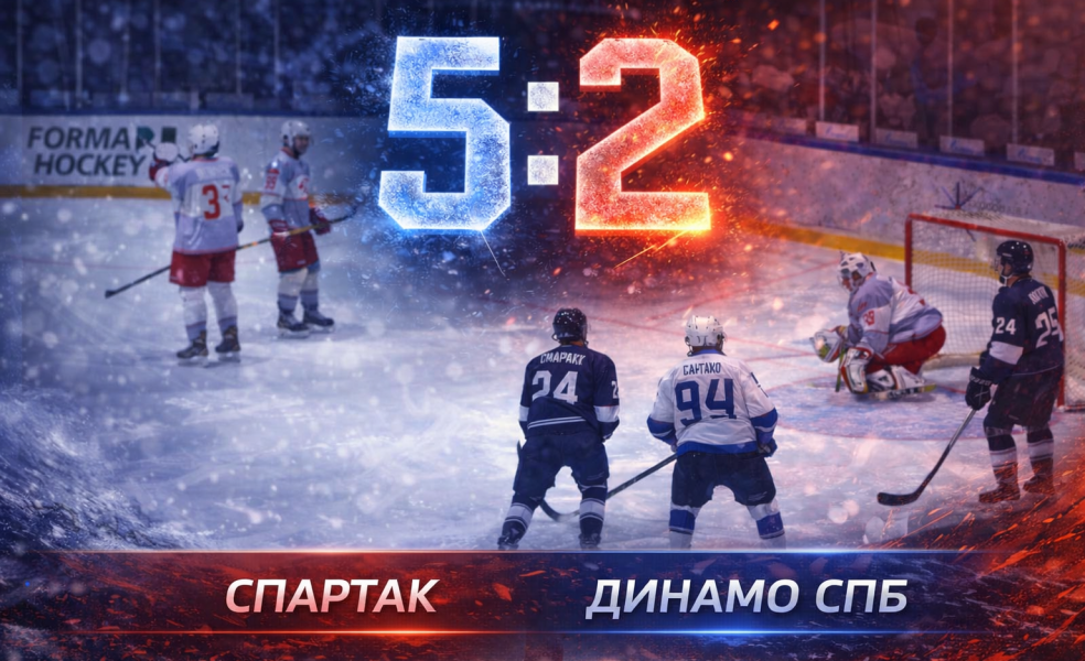 Спартак взял реванш у Динамо СПб
