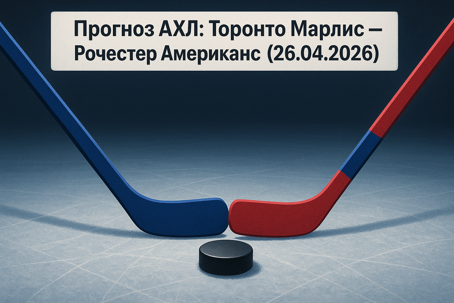 Прогноз на игру Торонто Марлис — Рочестер Американс 26 апреля 2026 года